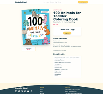 Child Author Book Details