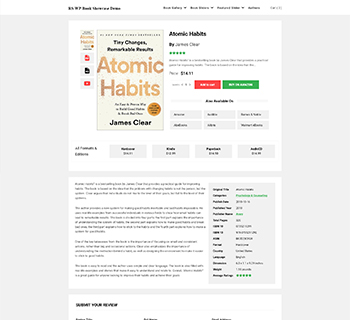 Default Book Details